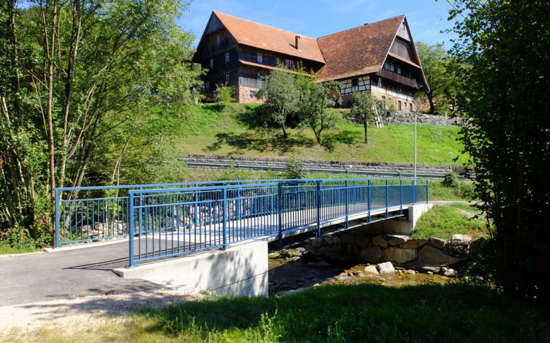 Neubau Rad- und Gehwegbrücke über die Acher in Ottenhöfen